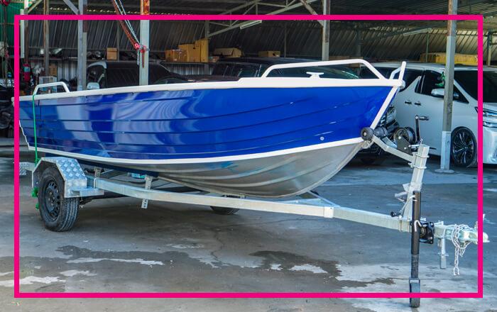 Stockage de bateau